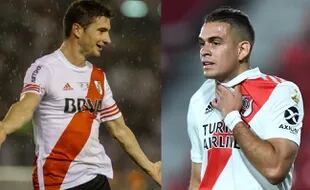 Lucas Alario y Rafael Santos Borré compartieron el plantel de River durante 24 días