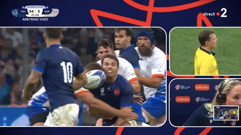 Coupe du monde de rugby : la France écrase la Namibie mais pourrait perdre Antoine Dupont