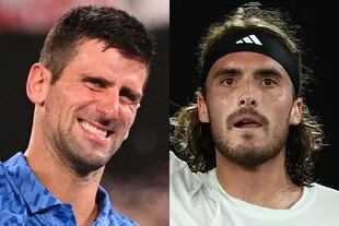 Novak Djokovic y Stefanos Tsitsipas afrontarán la segunda final de Grand Slam entre ambos