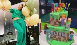 La increíble torta de cumpleaños del hijo de Luisana Lopilato