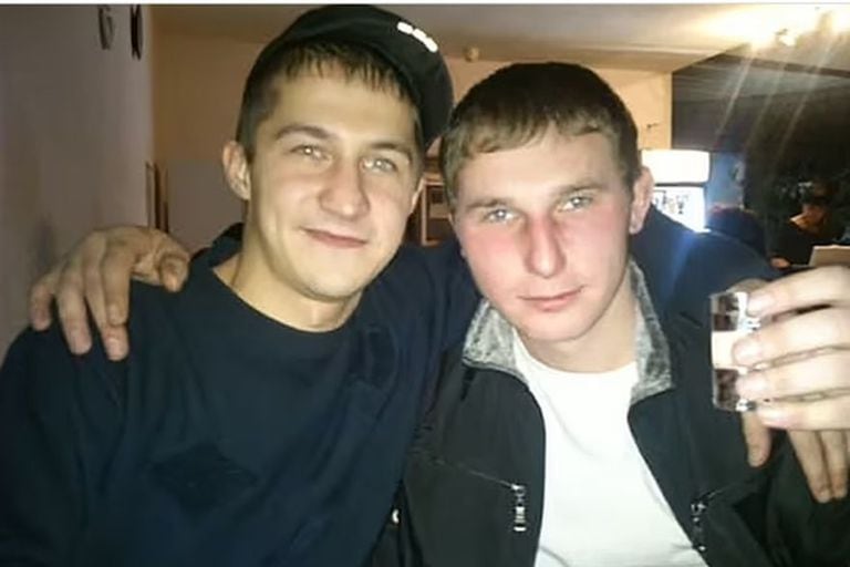 Oleg Sviridov (left) and Vyacheslav M. (right) were long-time friends