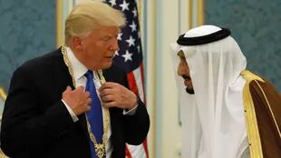 During his tenure, Trump received an award from King Salman