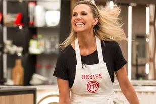 Denise Dumas protagonizó una fuerte caída en MasterChef Celebrity