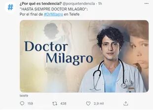 Doctor Milagro se volvió tendencia en la red social (Foto: Captura Twitter/@porqueestendencia)