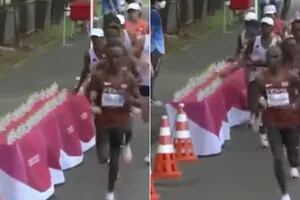 La actitud antideportiva de un atleta en la maratón que causó una ola de repudio