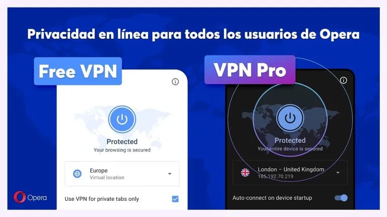 Opera meluncurkan layanan berlangganan VPN Pro untuk Android