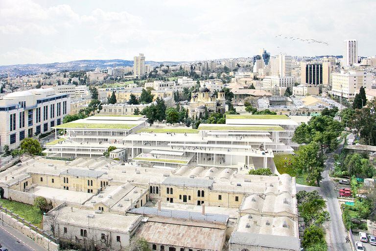 Así será el Bezalel Academy of Arts and Design en Jerusalén, Israel
