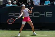 Nadia Podoroska logró el primer triunfo sobre césped de su carrera
