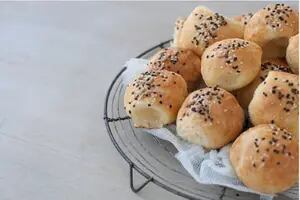 Pan brioche con semillas de sésamo