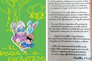 “El bosque encantado”: presentaron el tercer libro infantil escrito por presos de una cárcel bonaerense