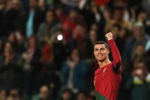 Cristiano Ronaldo, siempre sonriente