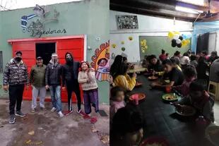 Nancy Fernández trabaja en Las Tejedoras, el comedor y merendero que le brinda alimento a alrededor de 146 personas en Villa Albertina