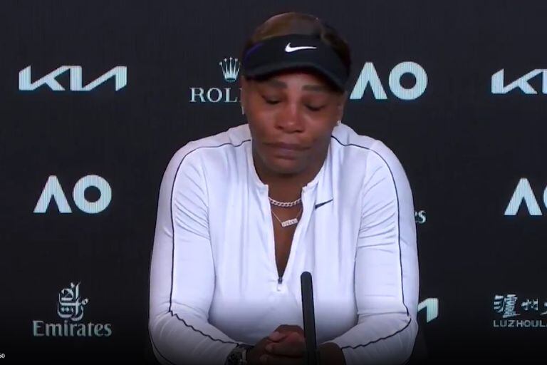 Australia. Serena perdió, se fue entre lágrimas y dejó dudas sobre su futuro