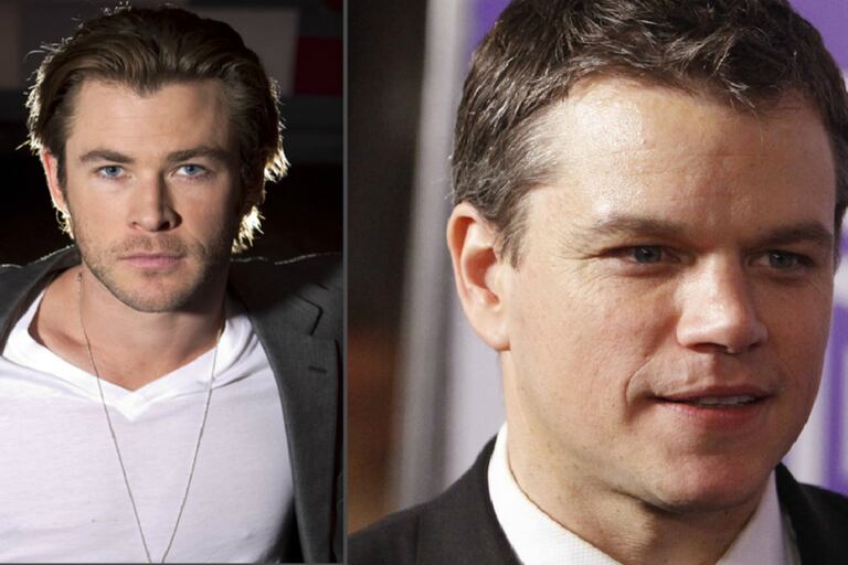 Chris Hemsworth y Matt Damon se conocieron hace tiempo e inmediatamente se hicieron muy buenos amigos.