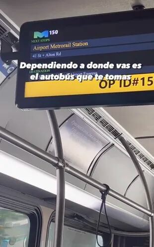 El autobús de Miami tiene múltiples paradas que llevan a los viajeros a cualquier lugar