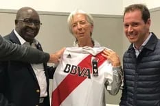 Christine Lagarde, nueva fan de River Plate