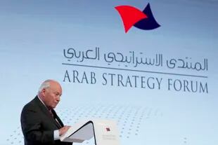 Cheney, en 2019, durante un foro en Dubai