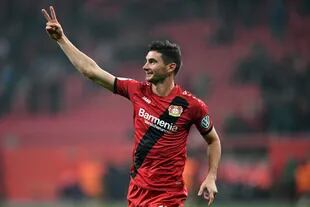 Lucas Alario pasó de River a Bayer Leverkusen en 2017 en un monto cercano a los 24 millones de euros