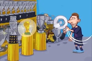 La caricaturización animada que trata a Messi de GOAT y critica a los hinchas de PSG y a la Ligue 1