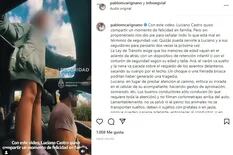 El director de la Agencia Nacional de Seguridad Vial apuntó contra Luciano Castro por un video que publicó en sus redes