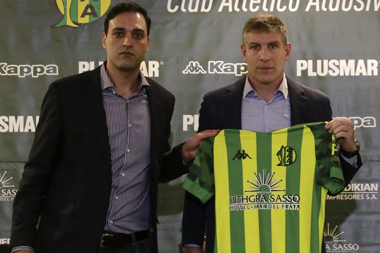 Torneo 2021: Martín Palermo ya es entrenador de Aldosivi y quiere apuntar a “cosas importantes”