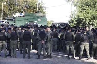 Preparativos de Gendarmería, Fuerzas  Federales, Policía y Prefectura en Rosario