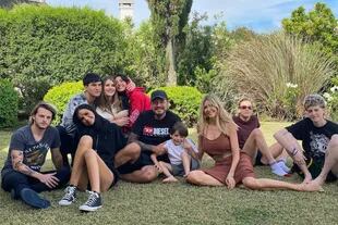 La imagen de la familia ensamblada de Marcelo Tinelli y Guillermina Valdés enamoró a sus seguidores