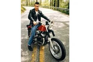 The motorcycle that Depp used in the movie Cry-Baby