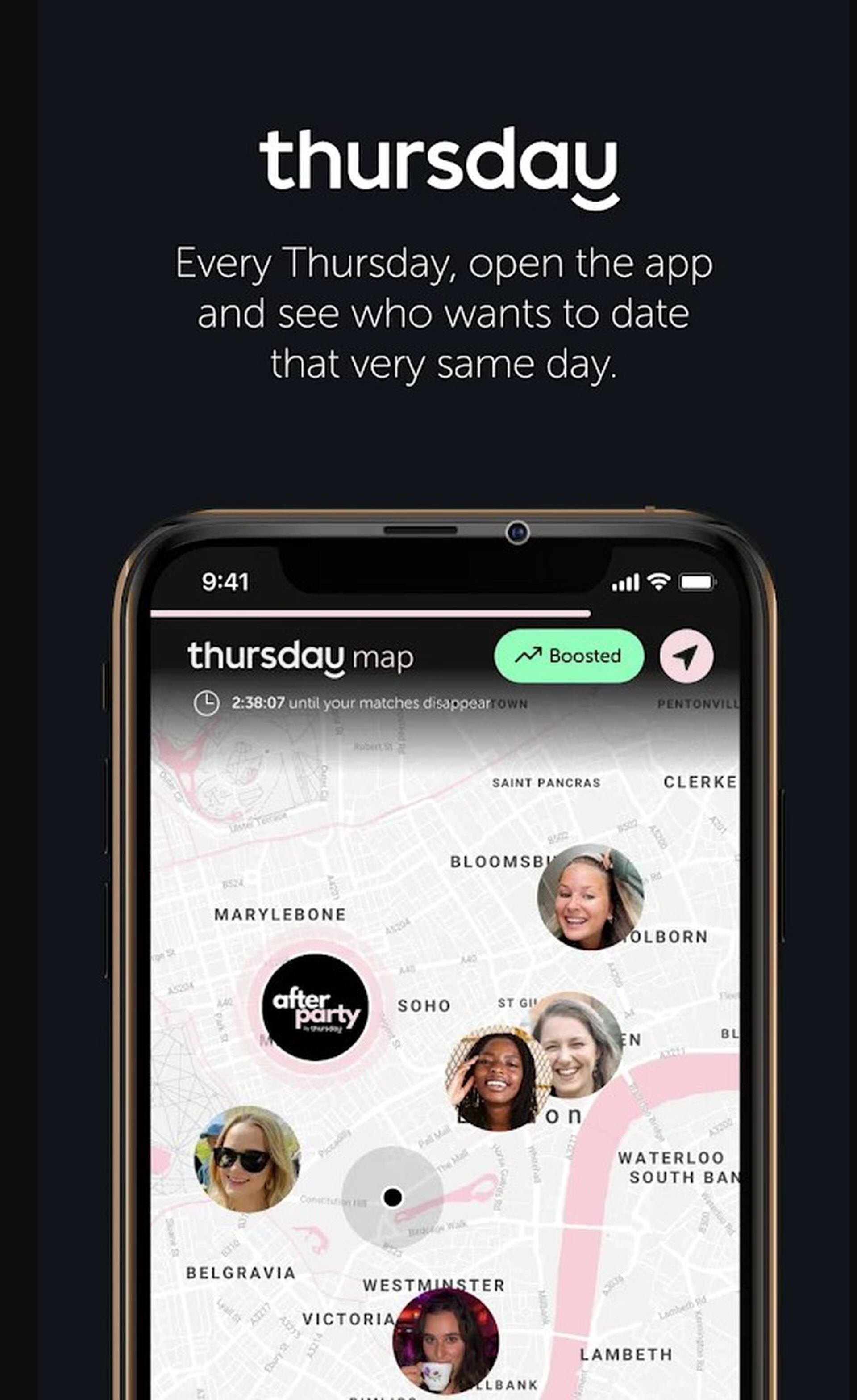 Thursday, una nueva y revolucionaria app de citas