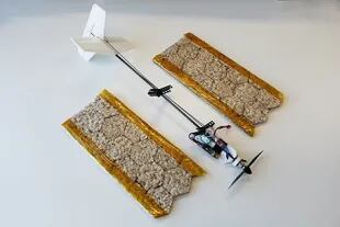 Así es el prototipo del dron comestible: las alas están hechas de galletas de arroz