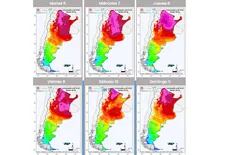 Los mapas sobre el “infierno” de temperaturas máximas que se vienen