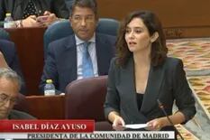 Isabel Díaz Ayuso: “Me niego a que el peronismo arruine el motor económico de España”