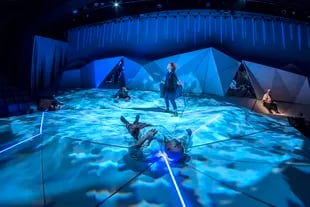 Diseño de luces de Eli Sirlin para La Tempestad, de Shakespeare, en el teatro San Martín (2018)