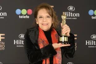 Estela Montes, una profesional destacada del medio que ha logrado ganar el premio Martín Fierro de Aptra