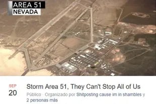 Área 51 y ovnis: crearon un evento en Facebook para "invadir" la base  militar y EE.UU. no tardó en reaccionar - LA NACION