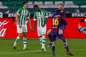 Entró Lionel Messi y en 35 minutos fue decisivo para el triunfo de Barcelona