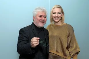 Pedro Almodóvar junto a Cate Blanchett: su proyecto en conjunto de adaptar a Lucia Berlin quedó finalmente en la nada, tras la escritura del guion