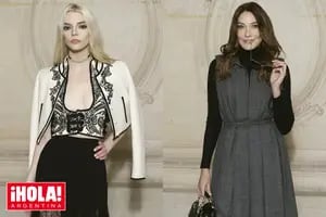 Las celebridades que dijeron presente en el desfile de Dior en la Semana de la Alta Costura en París