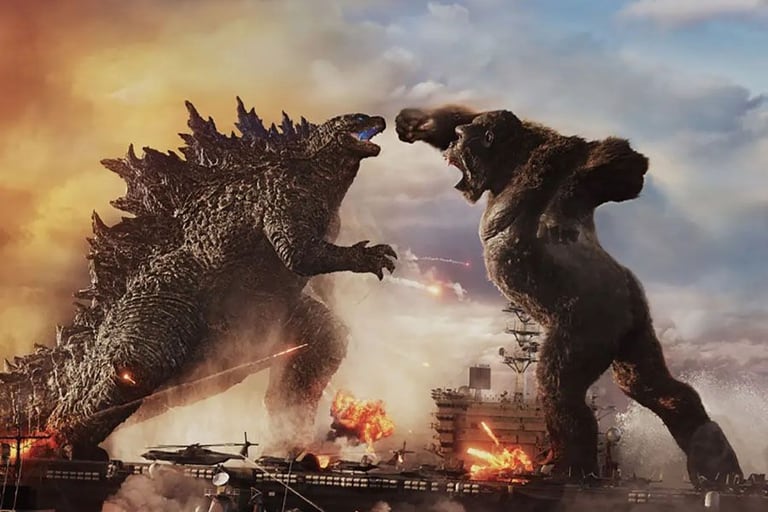 Godzilla vs Kong, el estreno más visto de la semana, es el primero en simultáneo con todo el mundo