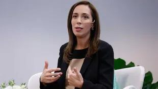 La gobernadora bonaerense, María Eugenia Vidal