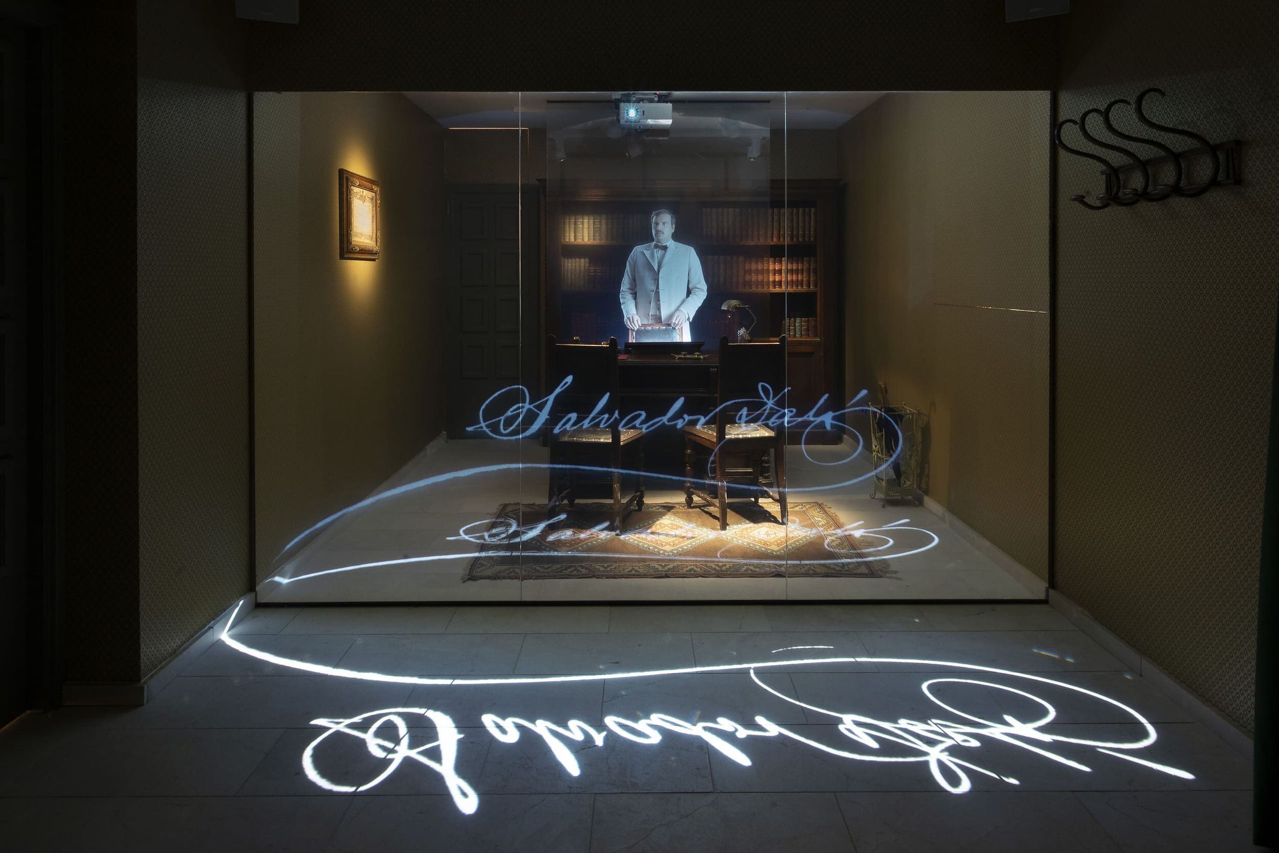 Hologramas, mappings y proyecciones, en la visita por la casa natal de Salvador Dalí en Girona