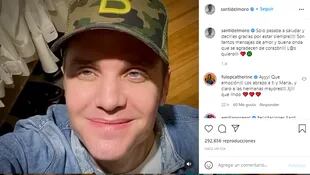 El conductor agradeció a todos por e cariño a través de un video en su cuenta en Instagram