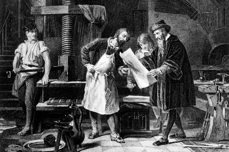 Johannes Gutenberg: from king of the printing press and “man of the millennium” to losing everything