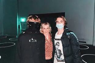 Britney Spears con sus dos hijos, Sean y Jayden