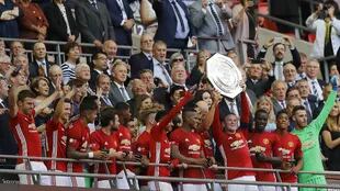 Manchester United ganó la Community Shield