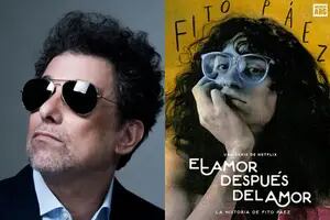 Calamaro se mostró conmovido tras ver la biopic de Fito Páez: “También es una serie de mi vida”