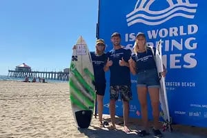 El equipo argentino se sube a la ola en California con la ilusión olímpica