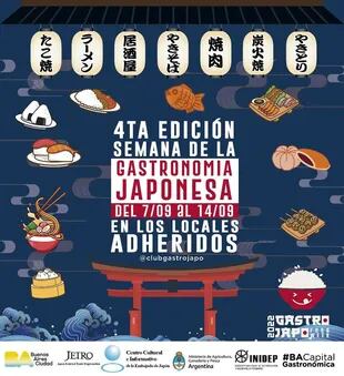 Comenzó la cuarta edición de Gastro Japo Week (Foto: Instagram @clubgastrojapo)