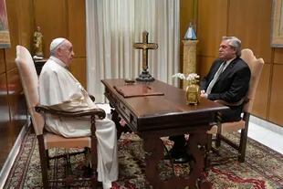 Alberto Fernández visitó al Papa Francisco