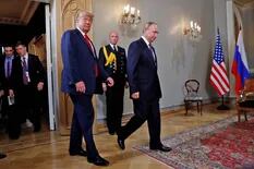 Donald Trump y Vladimir Putin ya están reunidos en Finlandia